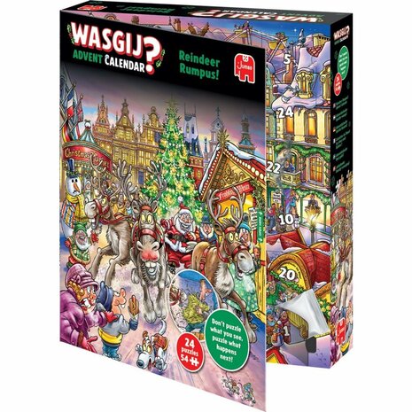 Jumbo Puzzel Wasgij Adventskalender 2025 24x54 Stukjes