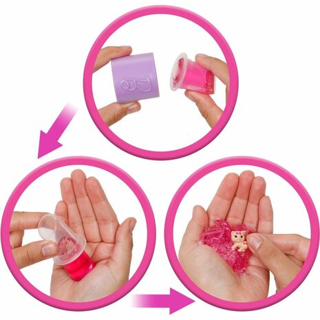 Barbie Reveal Party Unbox Glam Pink Curvy Doll