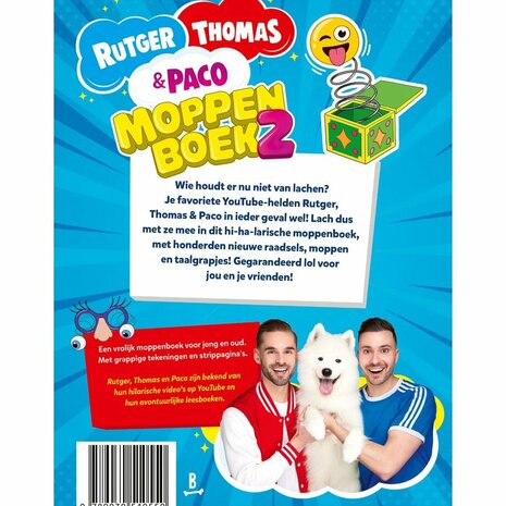 Boek Moppenboek Rutger Thomas en Paco 2
