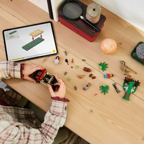 Lego Jurassic World 76972 Offroad Raptorontsnapping