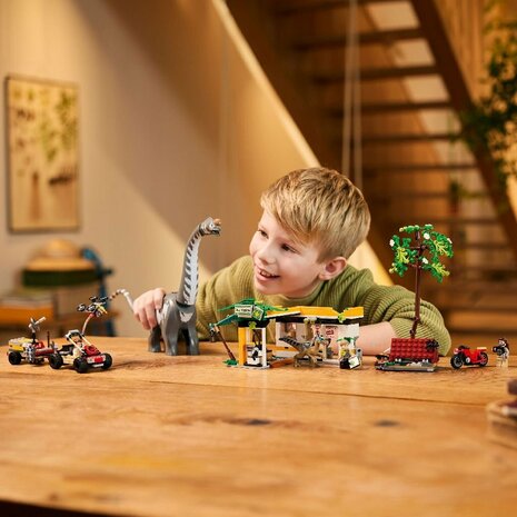 Lego Jurassic World 76973 Raptor en Titanosaurus Opsporingsmissie