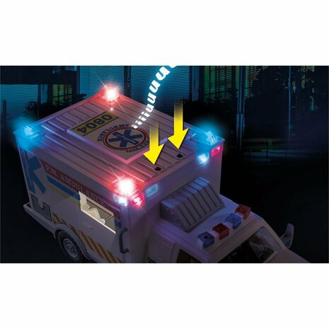 Playmobil 70936 City Action US Ambulance + Licht en Geluid