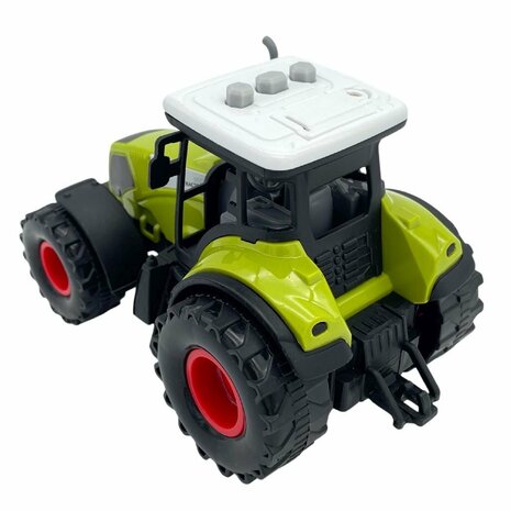 Dutch Farm Tractor + Licht en Geluid 1:36 Groen