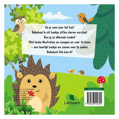 Boek Mijn Kiekeboek Bosvriendjes