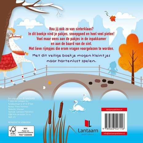Boek Mijn Kijk en Voelboekje Sinterklaas
