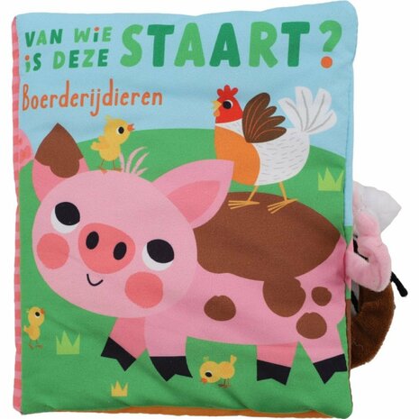 Boek Van Wie Is Deze Staart? Boerderijdieren