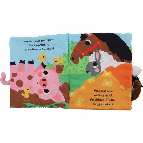 Boek Van Wie Is Deze Staart? Boerderijdieren