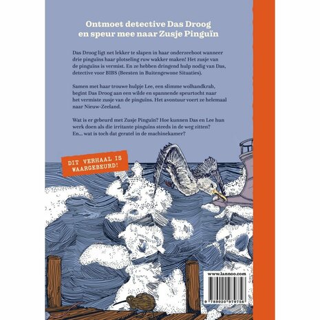 Boek Das Droog en de Zaak van Zusje Pinquin