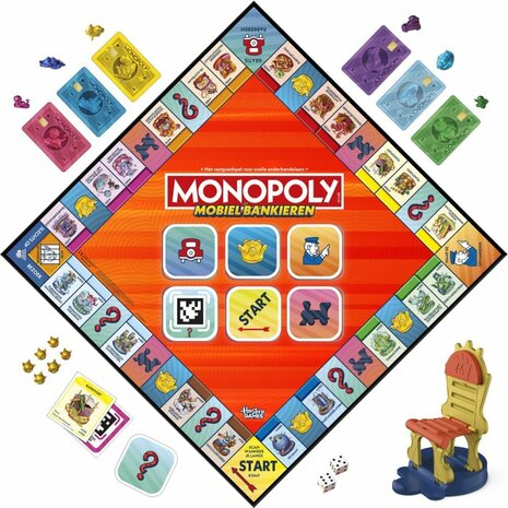 Hasbro Gaming Monopoly Mobiel Bankieren