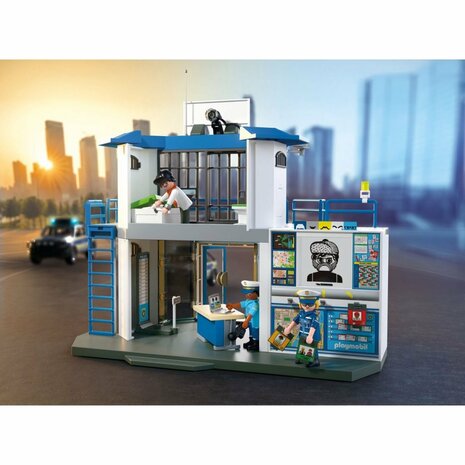 Playmobil 71874 City Action Politiebureau met Onderzoeksruimte