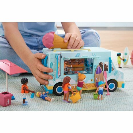 Playmobil 71904 My Life IJscowagen met Surfshop