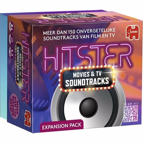 Jumbo Hitster Movies + TV Soundtracks Uitbreiding Partyspel