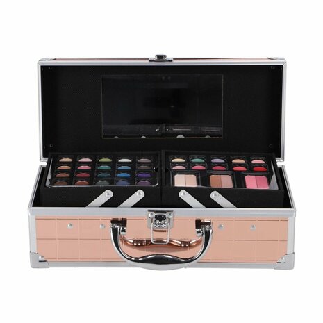 Casuelle Make-Up Koffer Champagne/Zilver