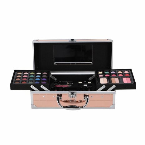Casuelle Make-Up Koffer Champagne/Zilver