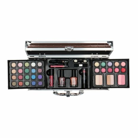Casuelle Make-Up Koffer Champagne/Zilver