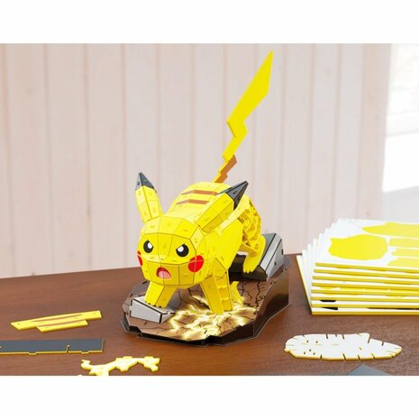 4D Build 3D Puzzel Pokémon Pikachu 201 Stukjes