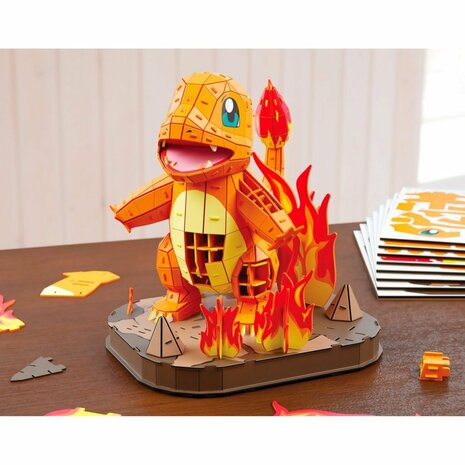 4D Build 3D Puzzel Pokémon Charmander 241 Stukjes