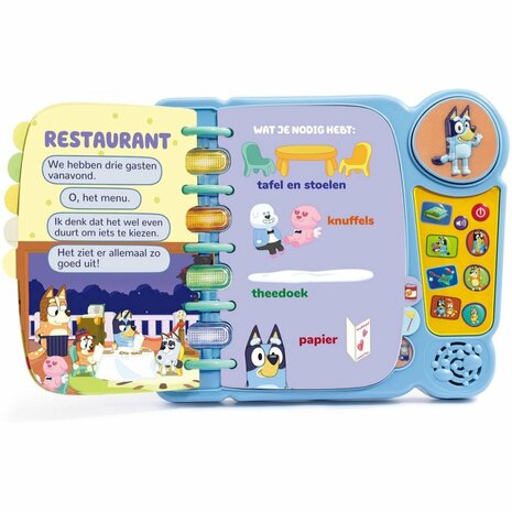 VTech Bluey Interactief Spellenboek + Licht en Geluid