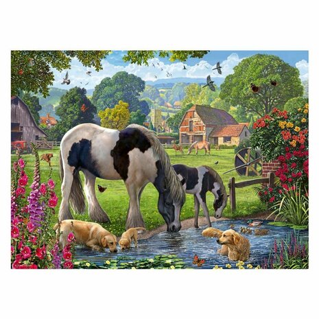Ravensburger Puzzel Madlow Ponies 500 Stukjes