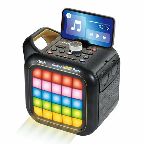 VTech Kidi Karaoke Light Party + Licht en Geluid Zwart