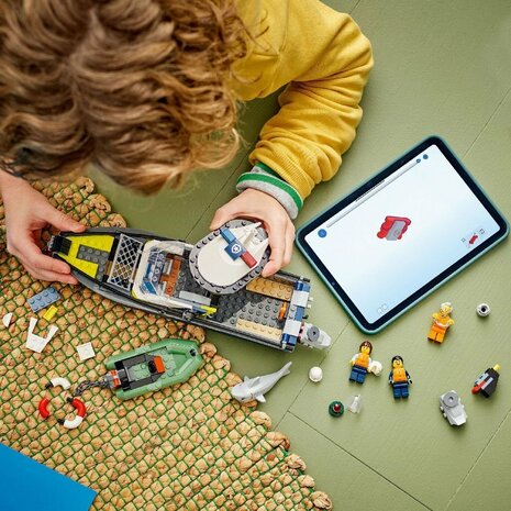 Lego City 60456 Achtervolging met Politieboot