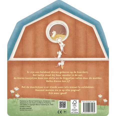 Little Dutch Boek Mijn Doorkijkboek Boerderij