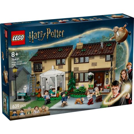 Lego Harry Potter 76451 Ligusterlaan Bezoek Van Tante Margot