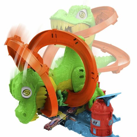 Hot Wheels City T-Rex Brandweerkazerne