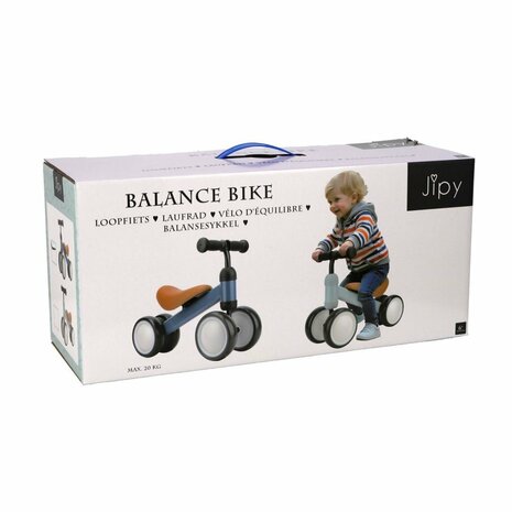 Jipy Loopfiets Donkerblauw