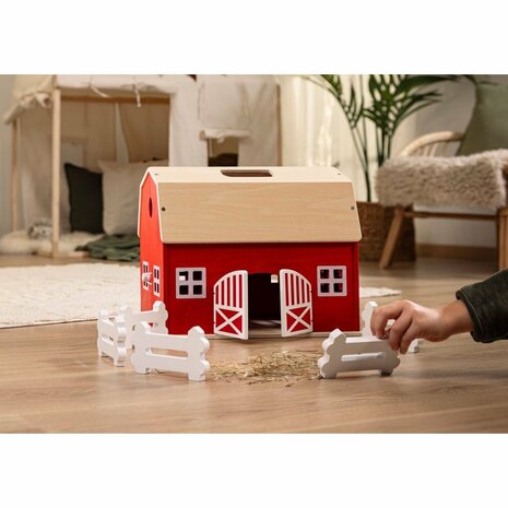 Schleich Houten Boerderij