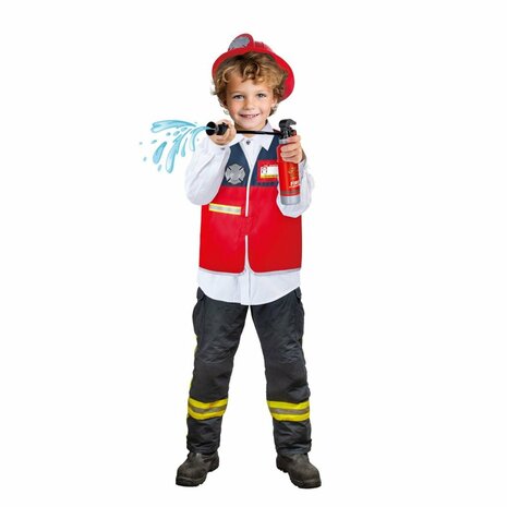 Brandweer Verkleedset + Accessoires en Geluid