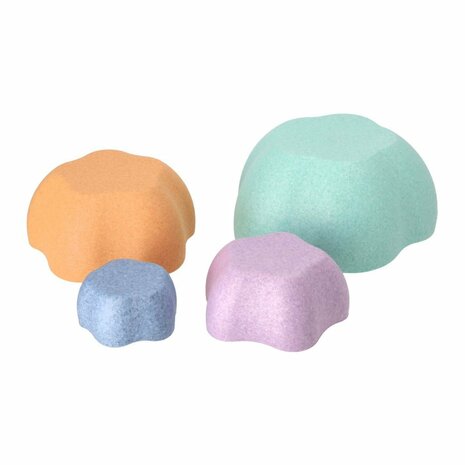 Jipy Stapelblokken 4 Stuks Pastel