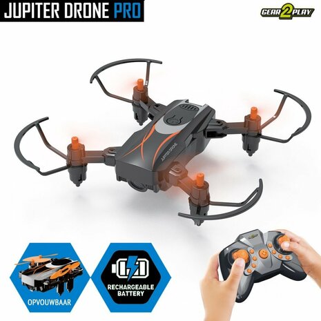 Gear2Play Jupiter Drone Pro Zwart/Oranje