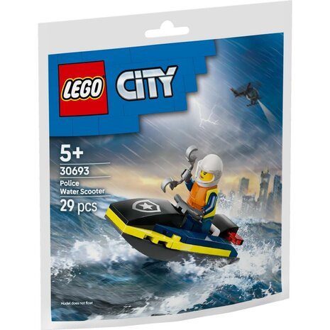 Lego City 30693 Politiewaterscooter