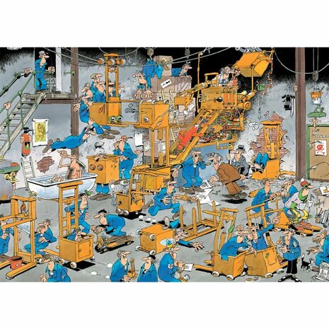 Jumbo Jan van Haasteren Puzzel Oldtimer Karren Maar! 1000 Stukjes