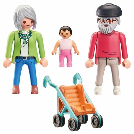 Playmobil 71613 My Life Grootouders met Baby