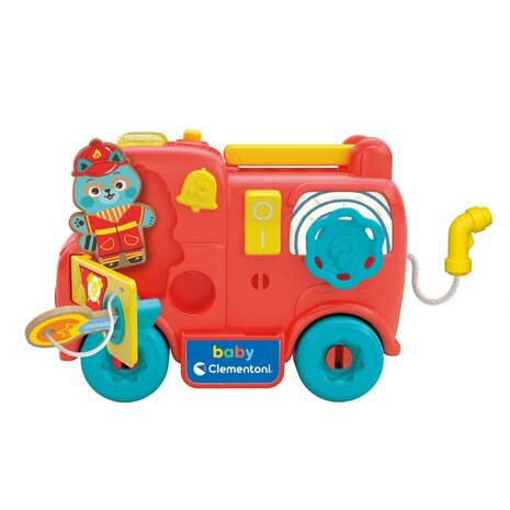 Clementoni Baby Educatief Montessori Brandweerwagen + Licht en Geluid