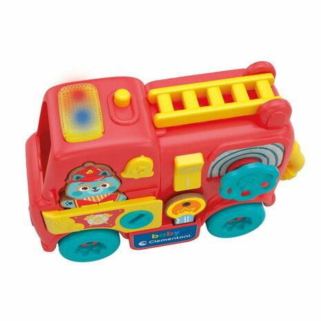 Clementoni Baby Educatief Montessori Brandweerwagen + Licht en Geluid