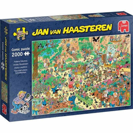 Jumbo Puzzel Jan Van Haasteren Vrolijke Fladderaars 2000 Stukjes