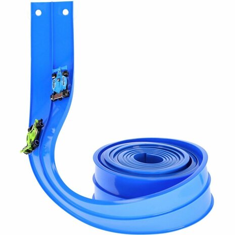 Flexibele Racebaan 400 cm Blauw