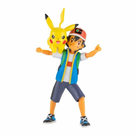 Pok&eacute;mon Battle Figuren Ash en Pikachu