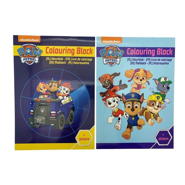 Paw Patrol Kleurboek met Stickers