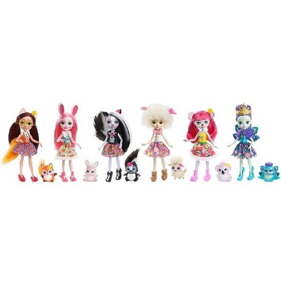 Enchantimals Pop &amp; Dierenvriendje 15cm