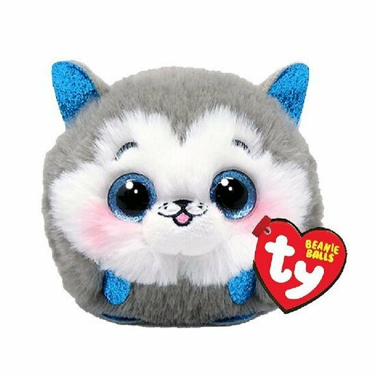 TY Beanie Balls Knuffel Husky Slush 10 cm