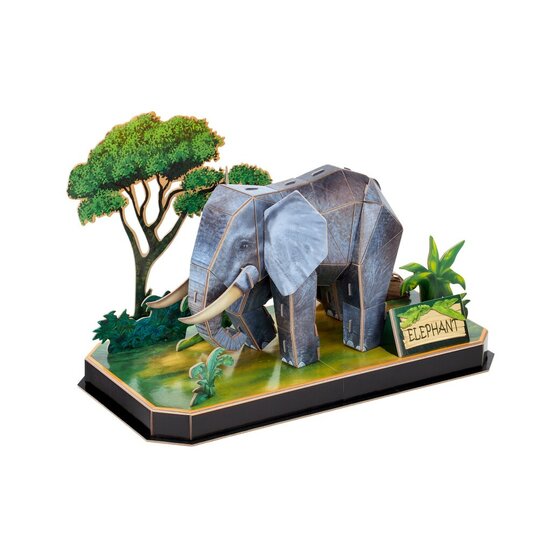 Cubic Fun 3D Puzzel Olifant 42 Stukjes