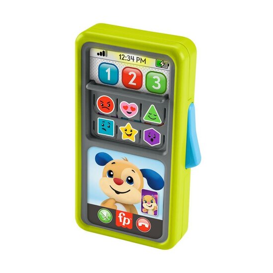 Fisher Price 2in1 Slepen en Leren Smartphone + Licht en Geluid