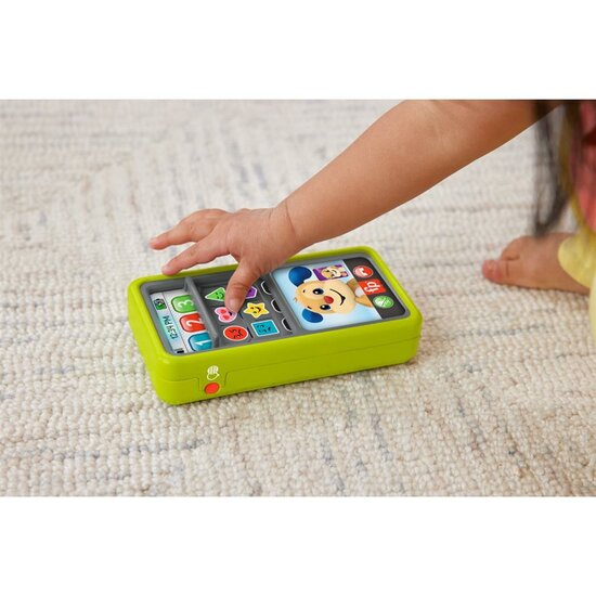 Fisher Price 2in1 Slepen en Leren Smartphone + Licht en Geluid