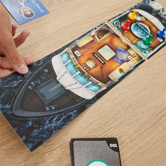 Hasbro Gaming Cluedo Sabotage op Zee