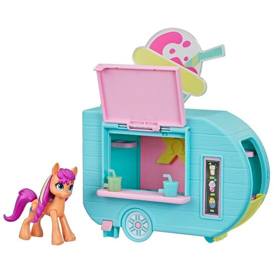 My Little Pony Sunny Starcout Smoothie Kraam + Licht