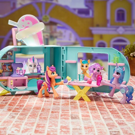 My Little Pony Sunny Starcout Smoothie Kraam + Licht